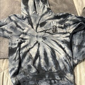 Tie-Dye Hoodie Sweatshirt